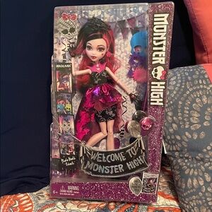Monster High Doll with Pink and Black Outfit